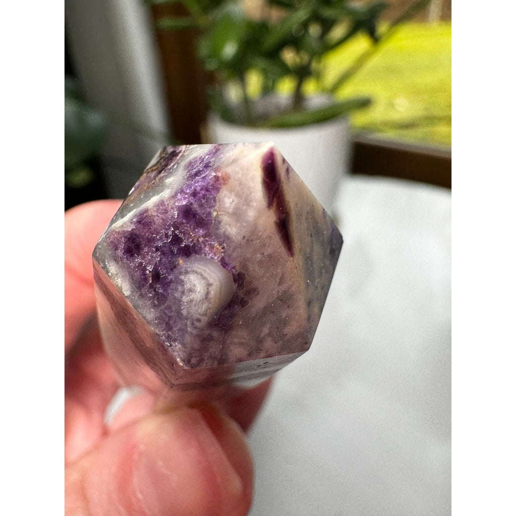 Fluorite Root Point Crystal Tower