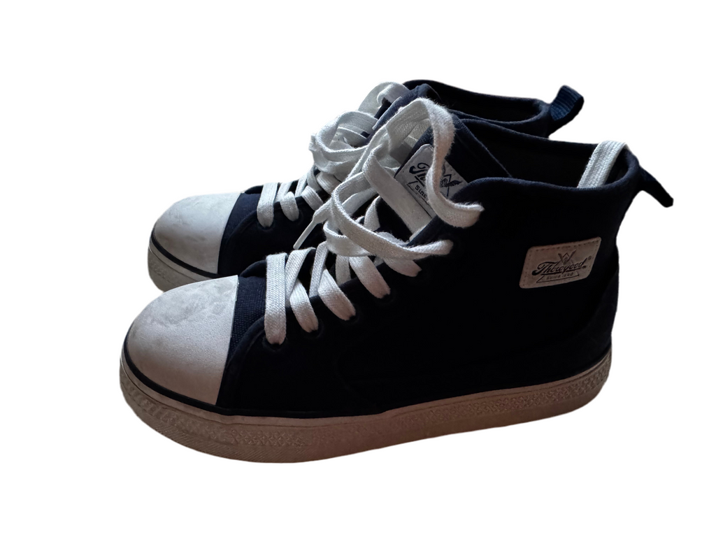 Thorogood canvas mid safety toe sneakers