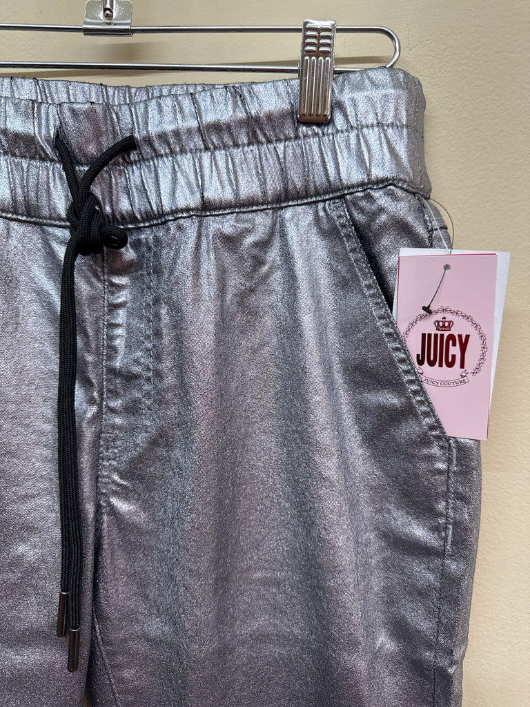 NWT Juicy Couture Metallic Hollywood Skinny Pants sz 4