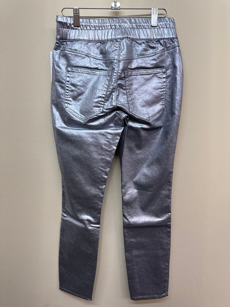 NWT Juicy Couture Metallic Hollywood Skinny Pants sz 4