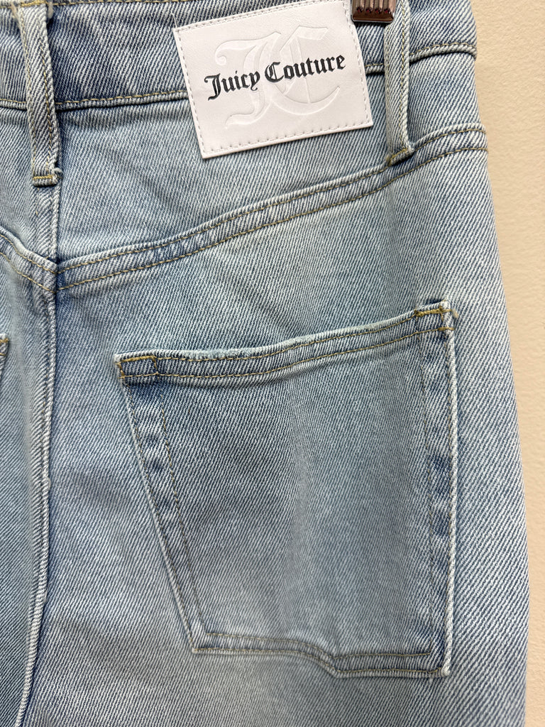 Juicy Couture Wide Leg Cargo Jeans sz 27/4