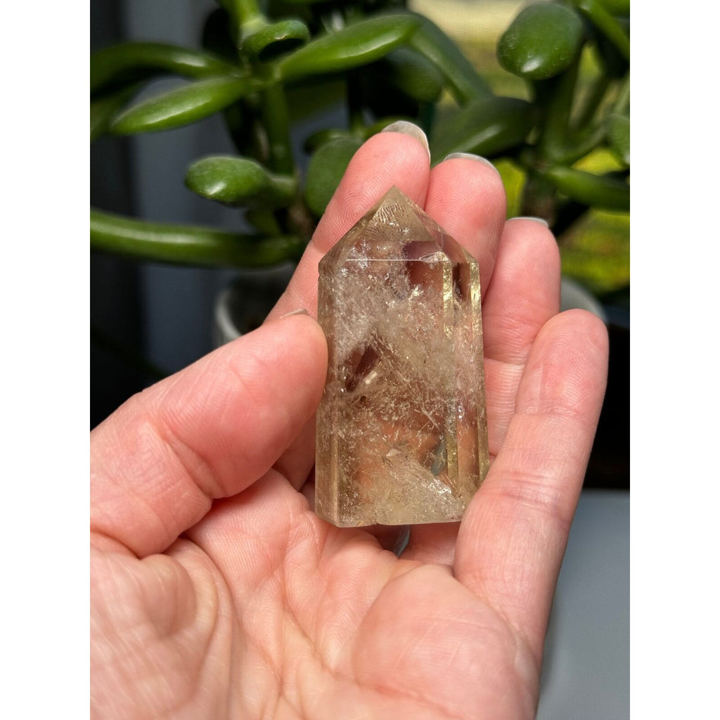 Citrine Crystal tower gem stone