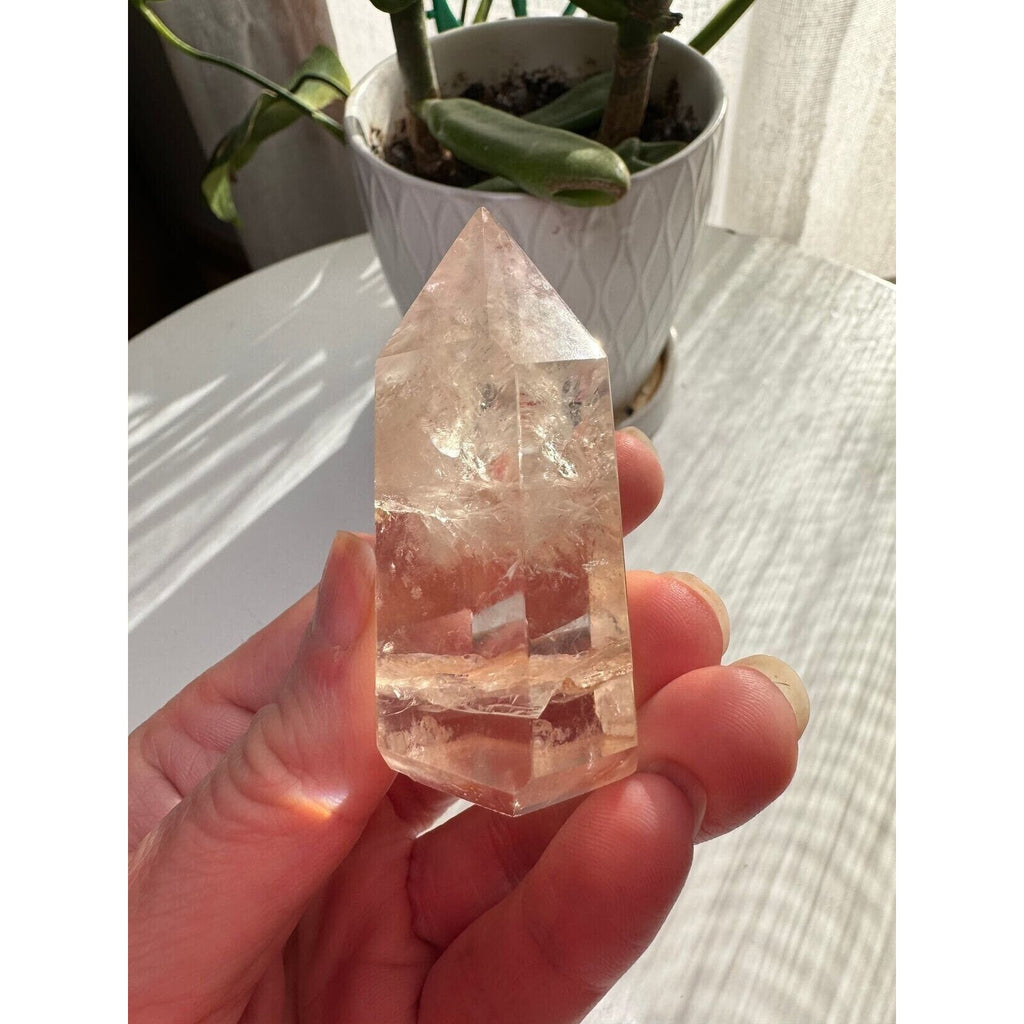 Clear Quartz Crystal tower