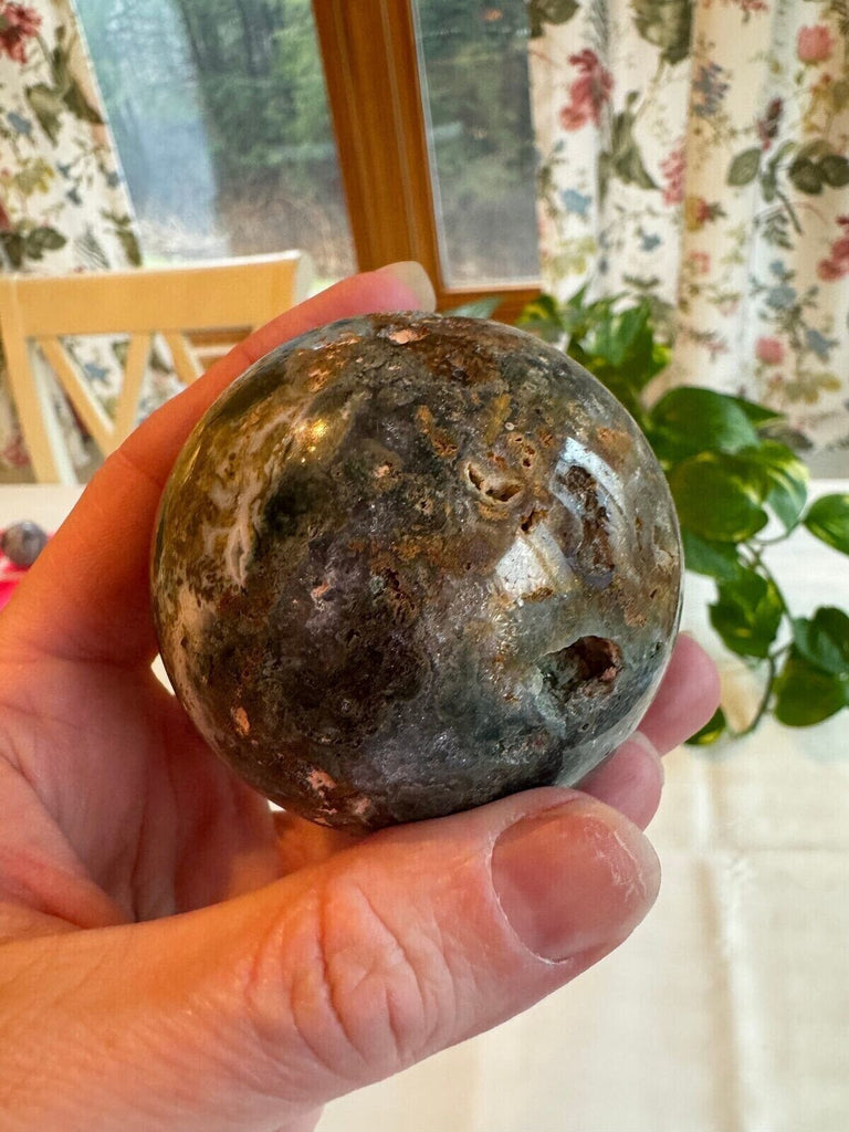 Ocean Jasper Crystal Sphere