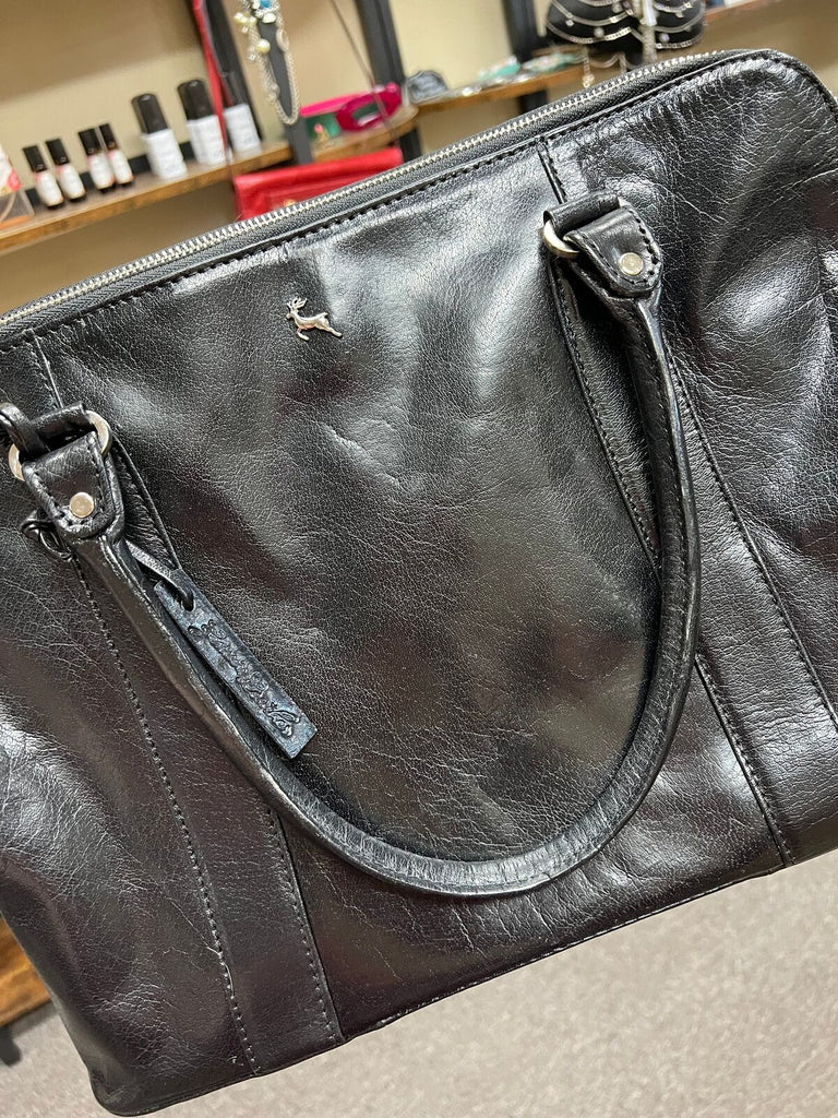 Ashwood London leather work bag