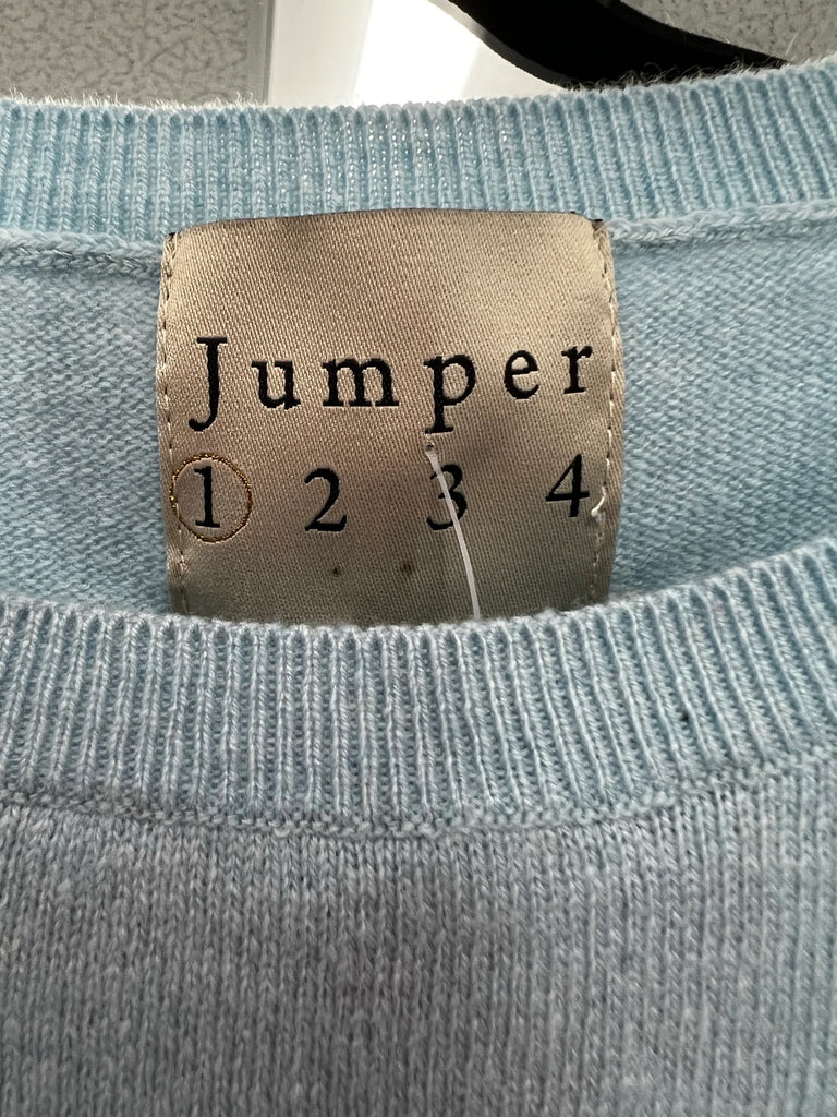 Jumper 1234 Cashmere Striped Sweater sz XS