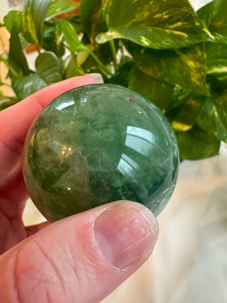 Fluorite Crystal Sphere