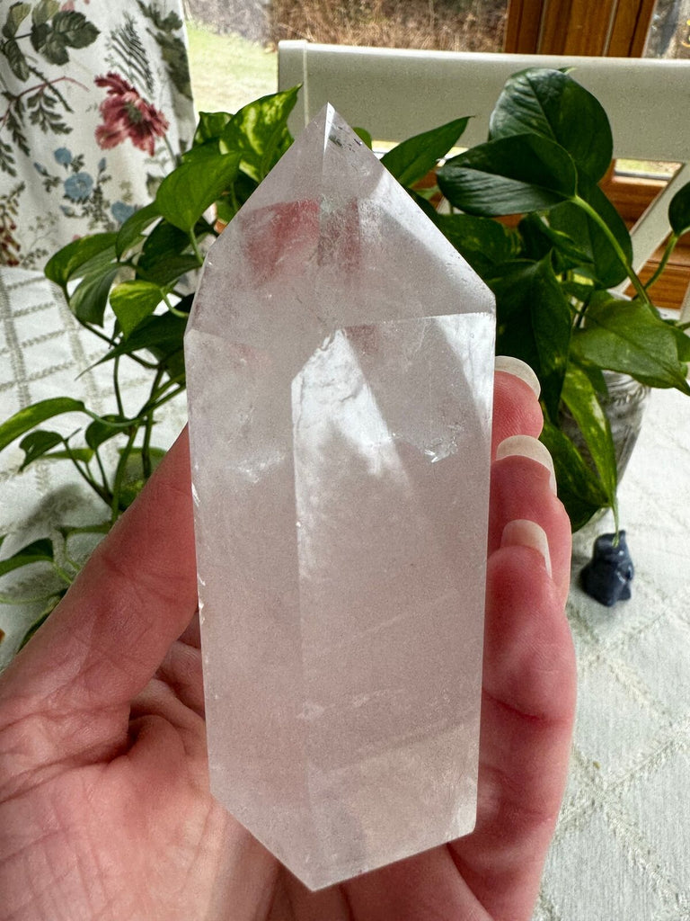 Clear Quartz Crystal tower