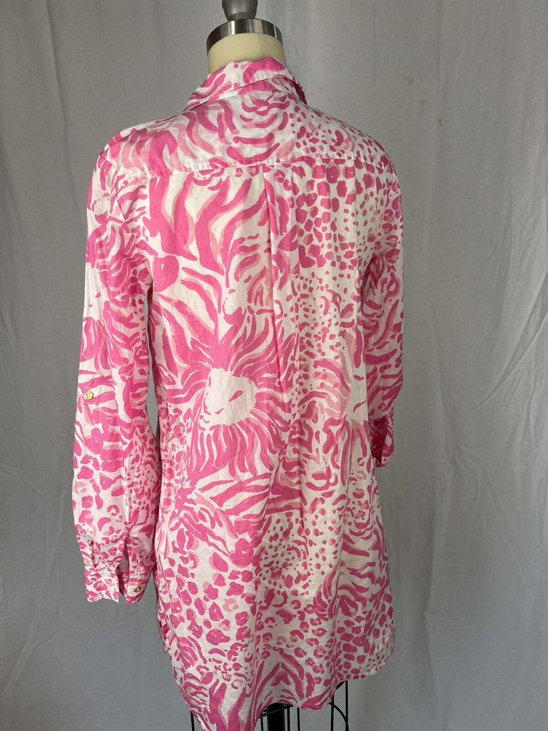 Lilly Pulitzer button up top XS