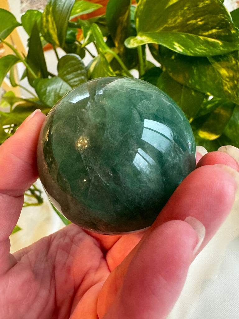 Fluorite Crystal Sphere