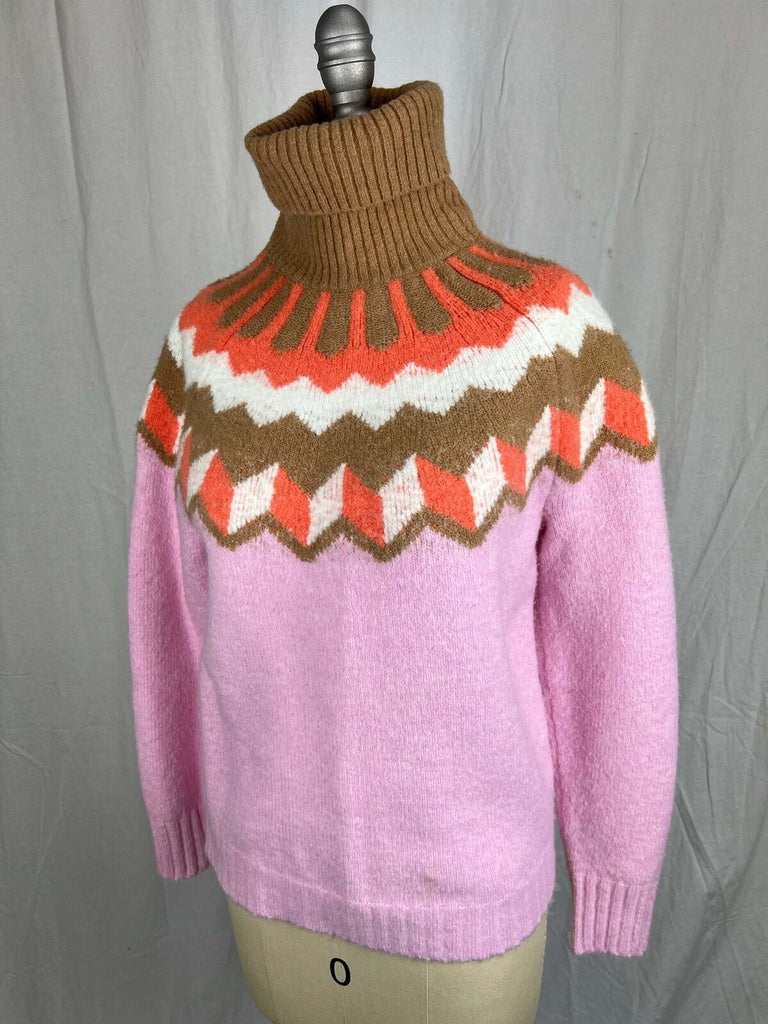 J Crew Wool blend Turtlneck Sweater sz XS