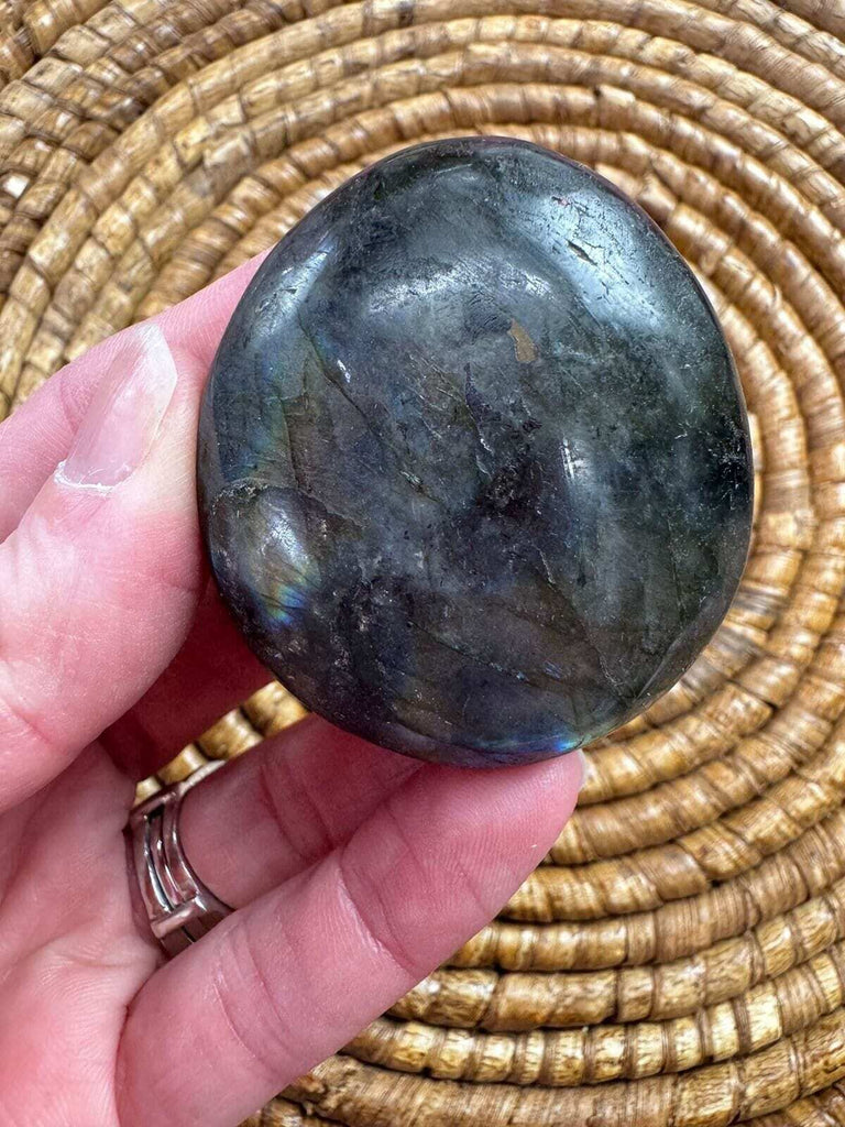 Labradorite Crystal Palm stone