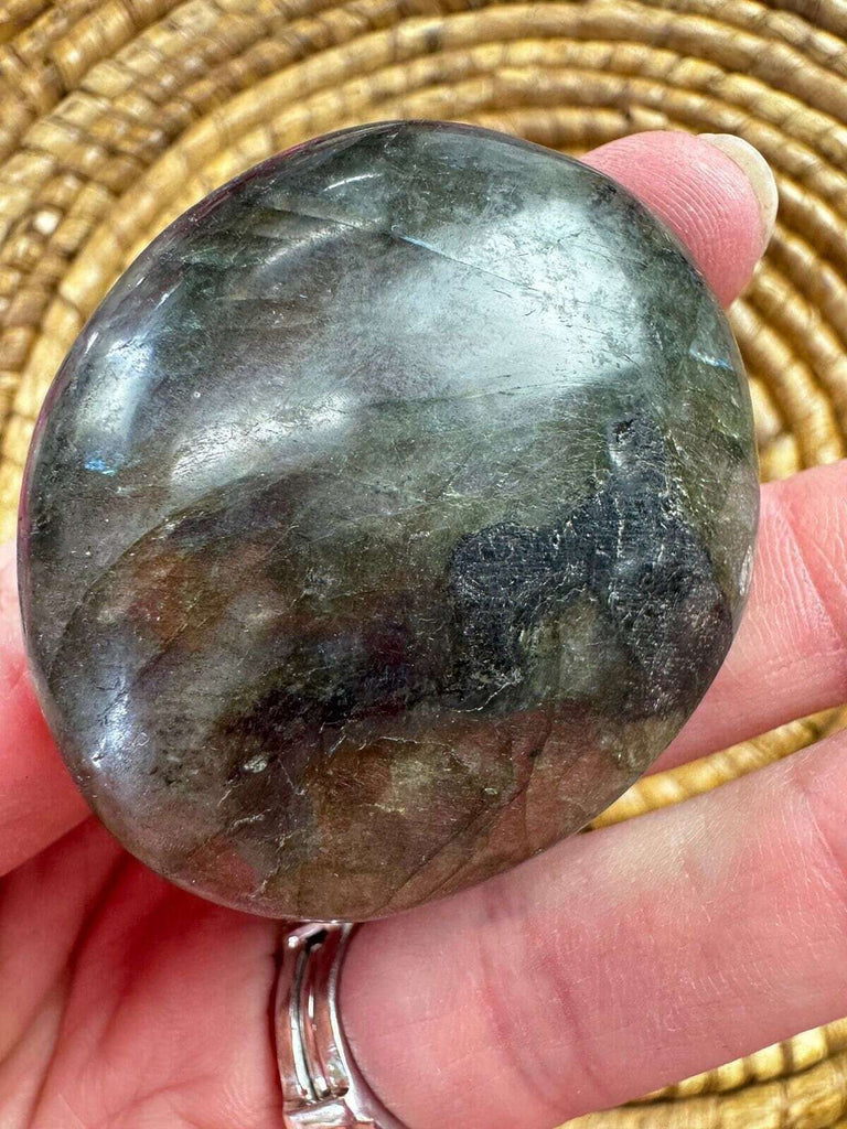 Labradorite Crystal Palm stone