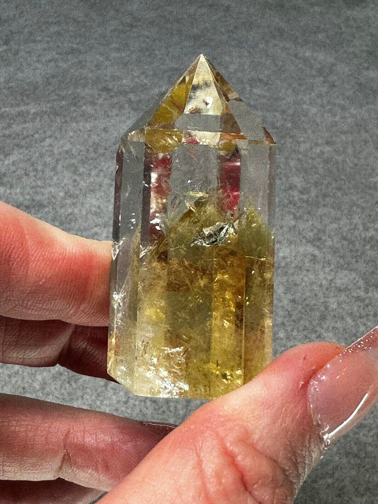 Citrine Crystal tower gem stone