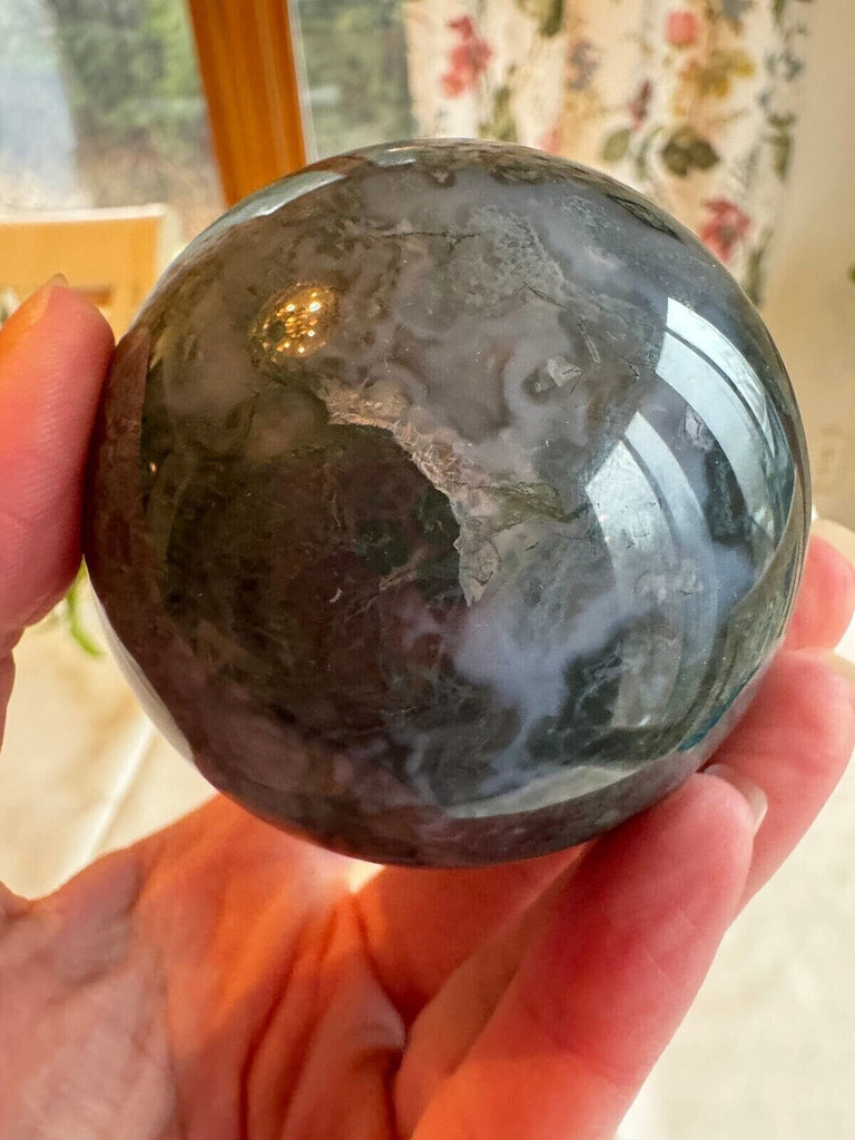 Moss Agate Sphere