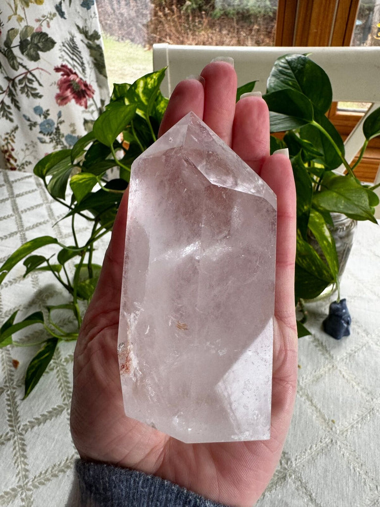 Clear Quartz Crystal tower