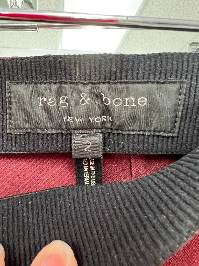 Rag & Bone stretch dress pant sz 2