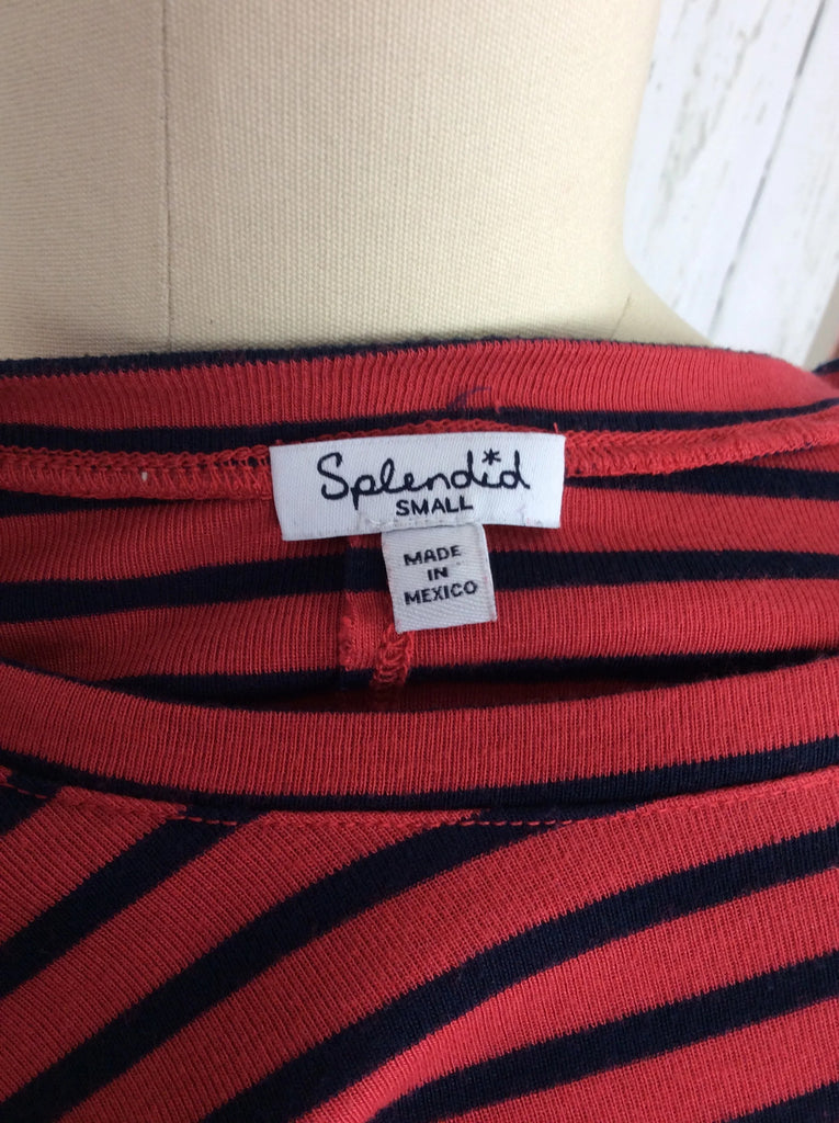 Splendid striped tee size Small