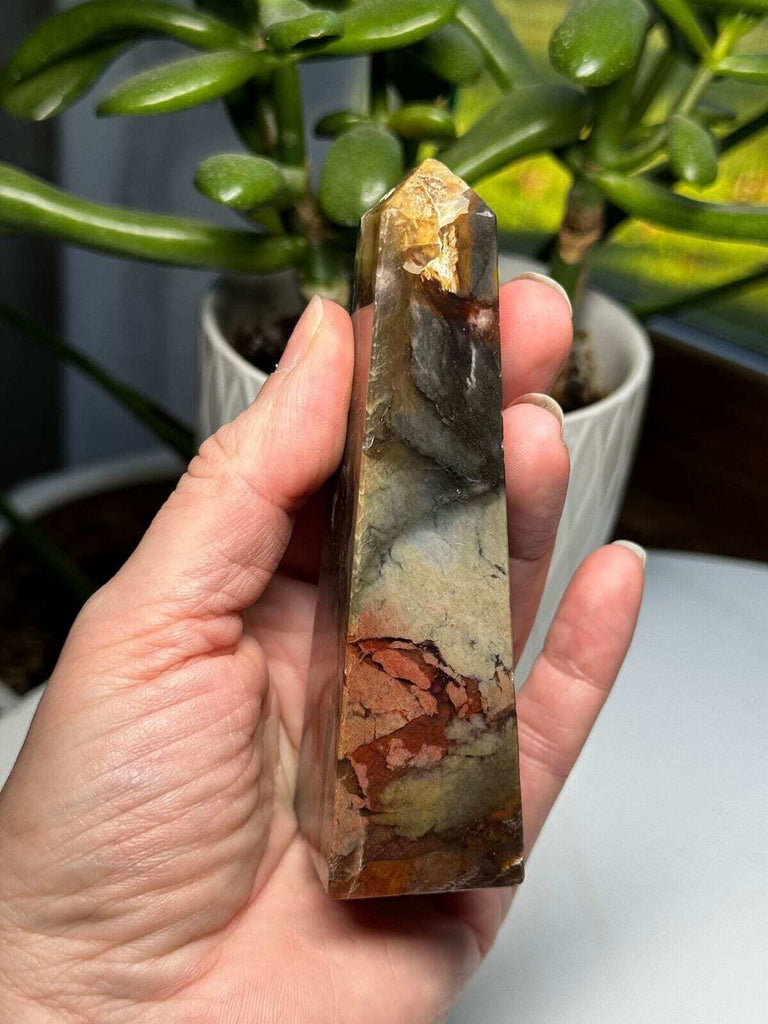 Ocean Jasper tower 4.25"