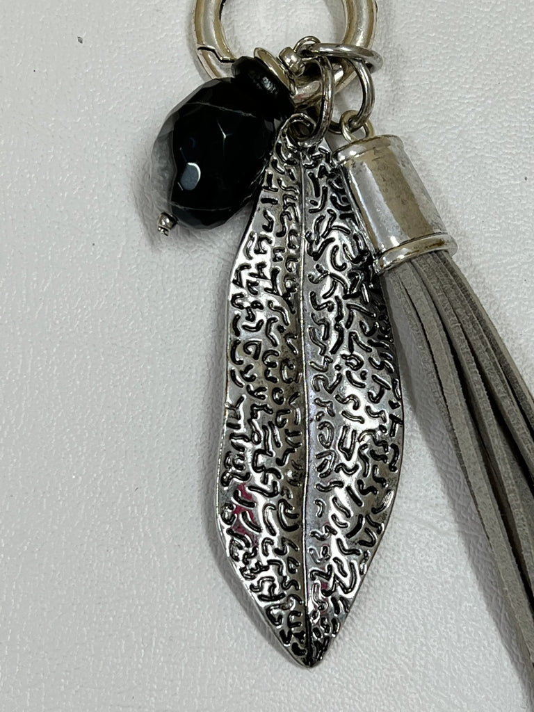 Boho long strand pendant necklace