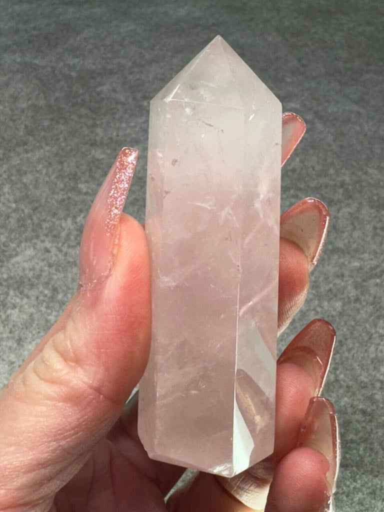 Rose Quartz Crystal tower