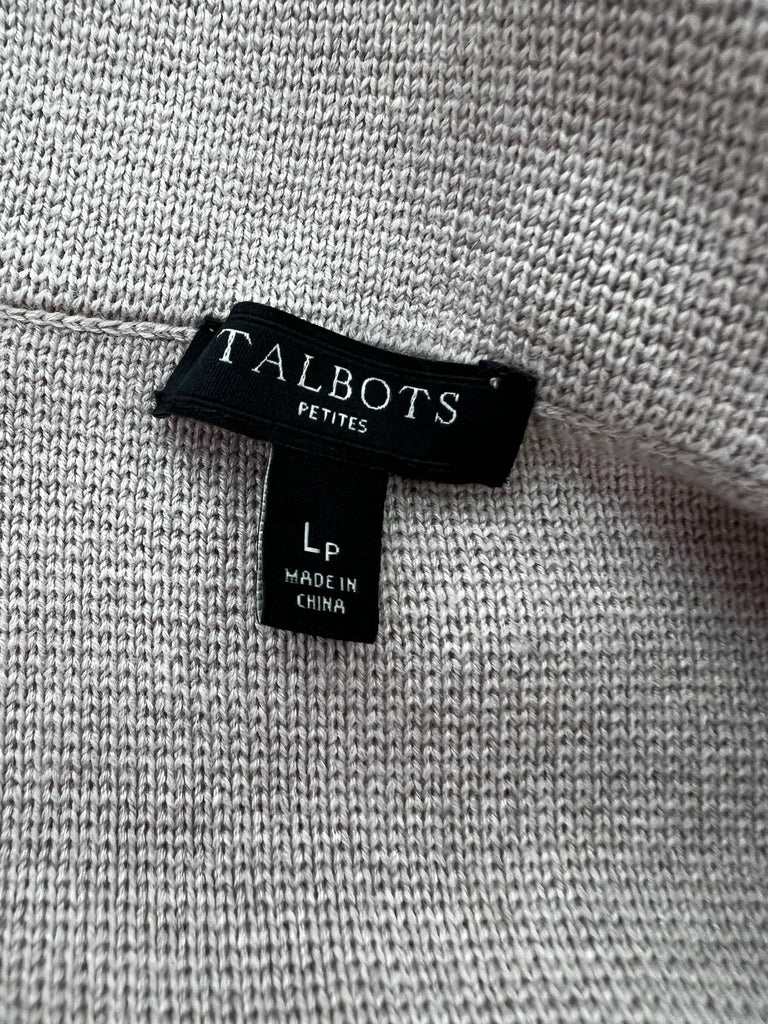 Talbots Stripe Sweater Blazer sz Lp