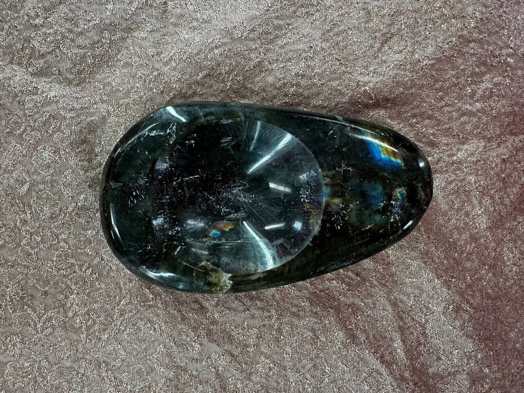 Labradorite Crystal Palm stone