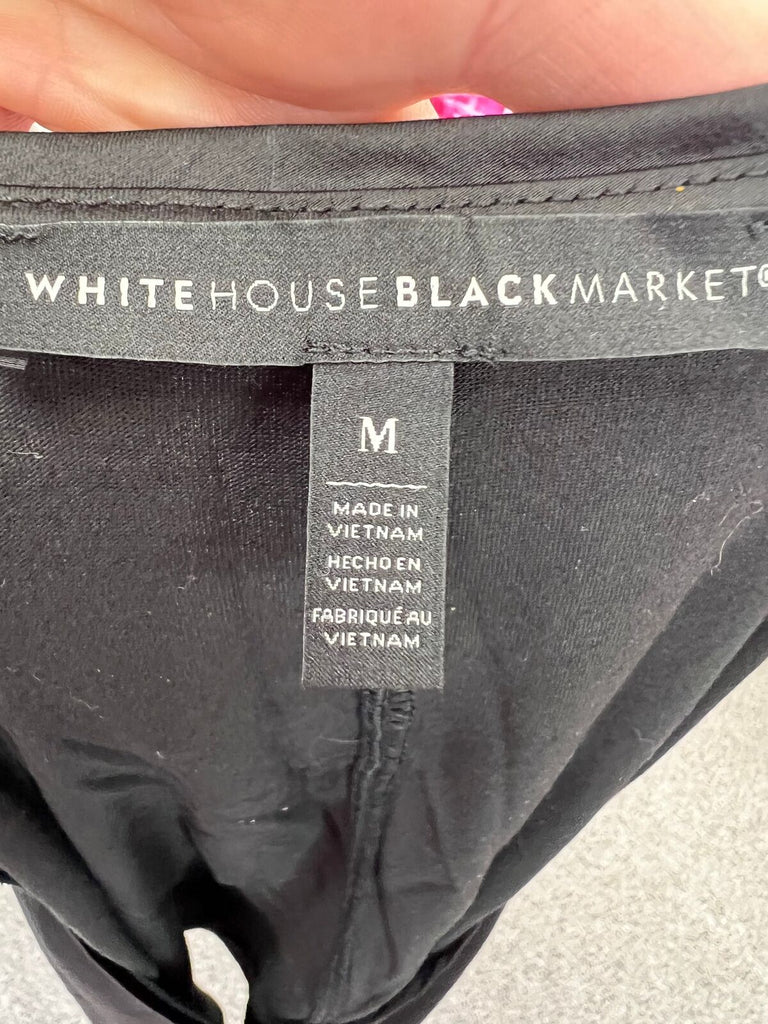 White House Black market satin front tank size medium