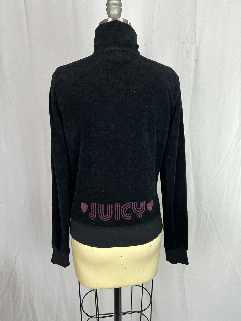 Vintage Juicy Couture pink label track jacket sz Large