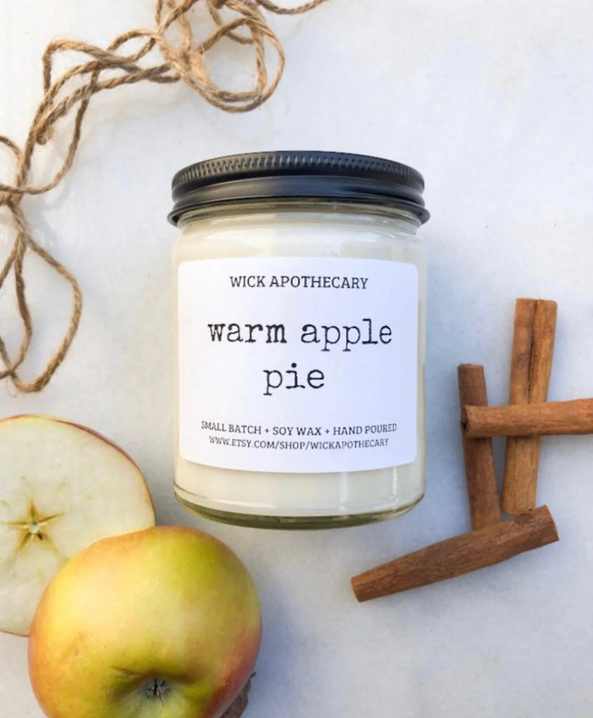 Wick Apothecary Warm Apple Pie Soy candle