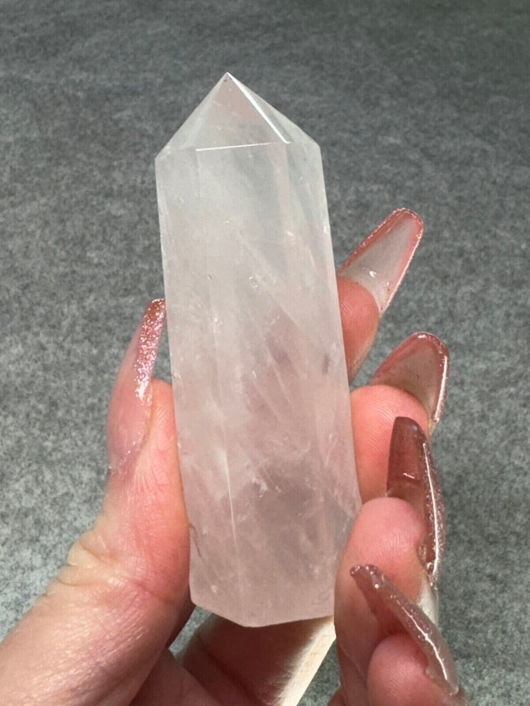 Rose Quartz Crystal tower