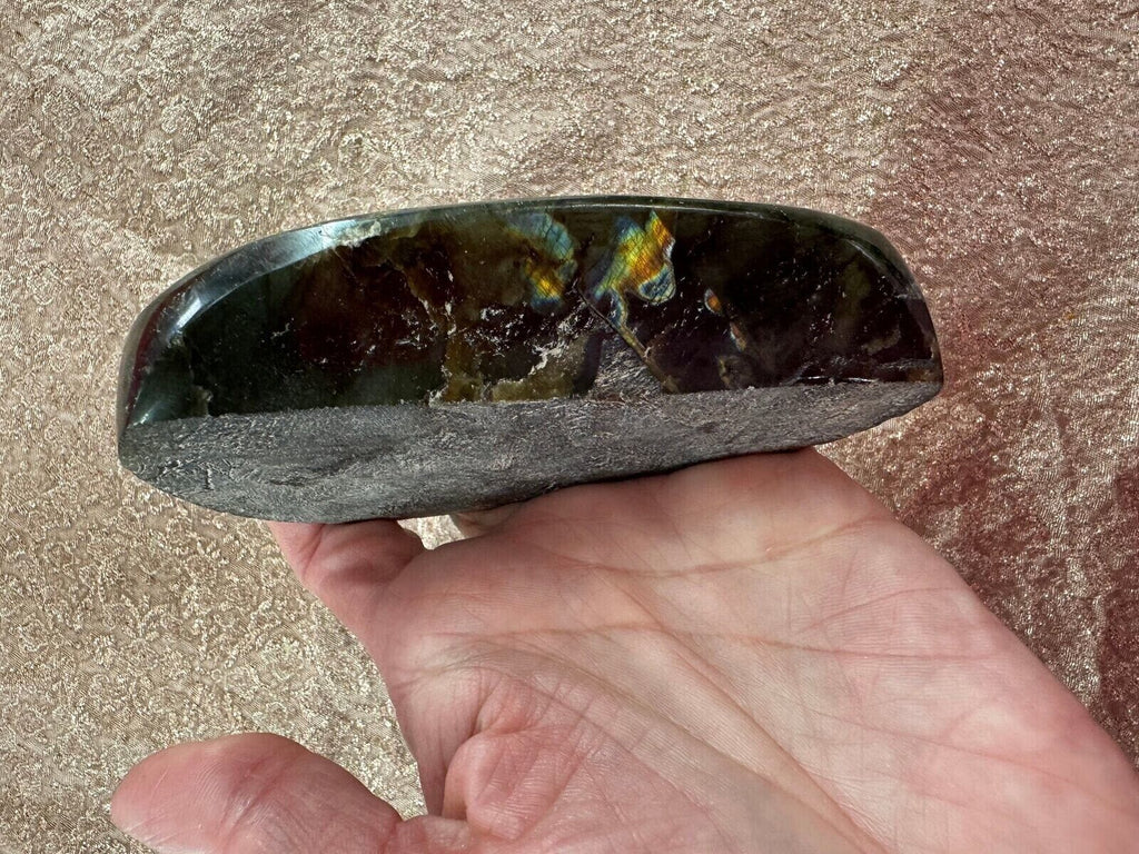 Labradorite Crystal Palm stone