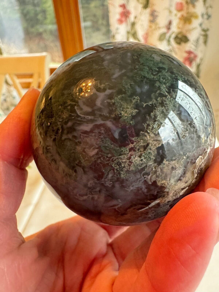 Moss Agate Sphere