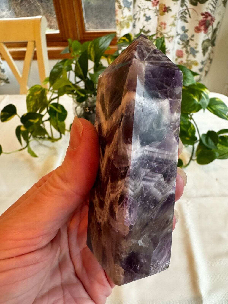 Chevron Amethyst Tower