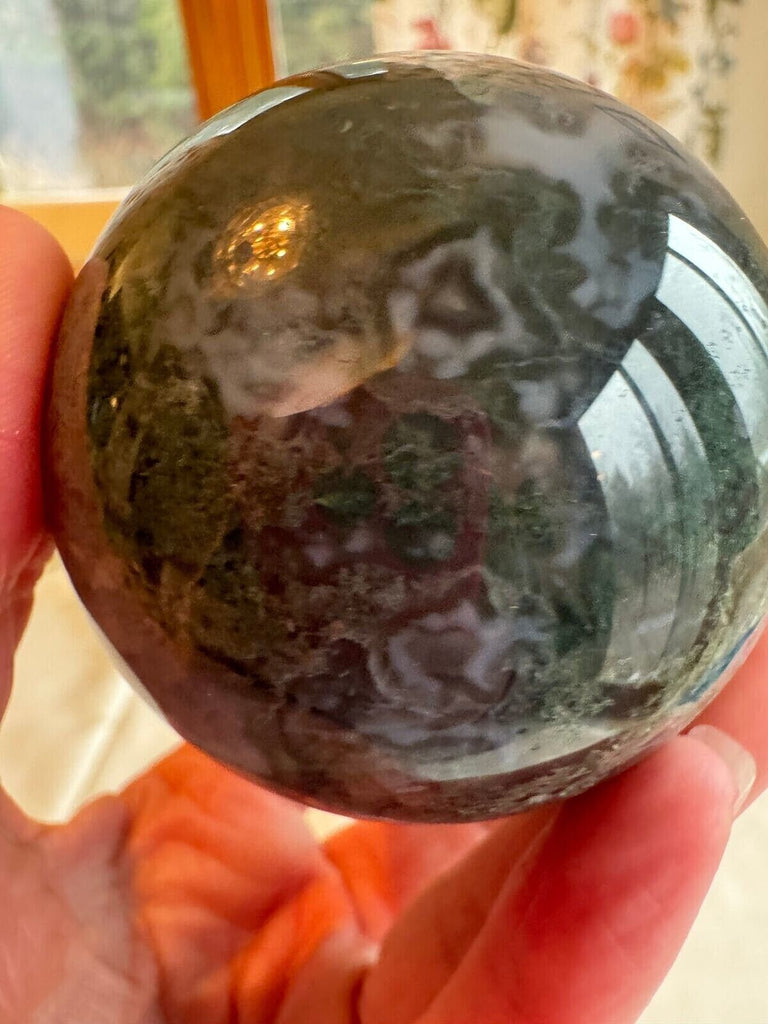 Moss Agate Sphere