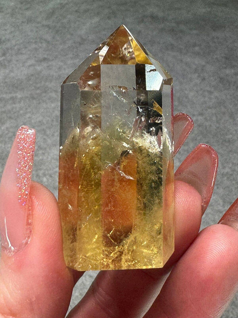 Citrine Crystal tower gem stone