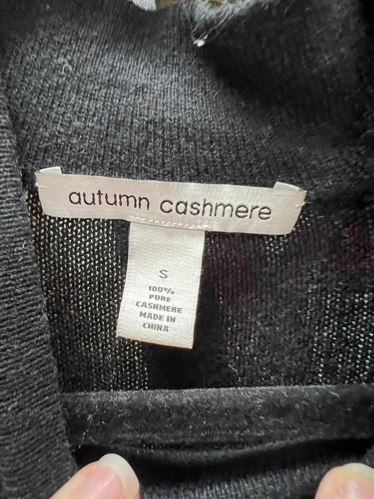Autumn Cashmere open collar weater sz S