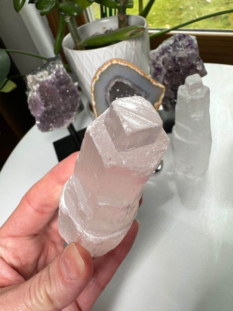 Selanite Gypsum Crystal Tower