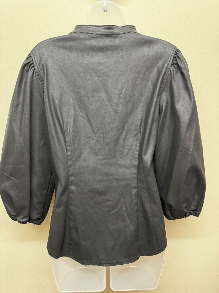 White House Black Market Wax jacket sz 12