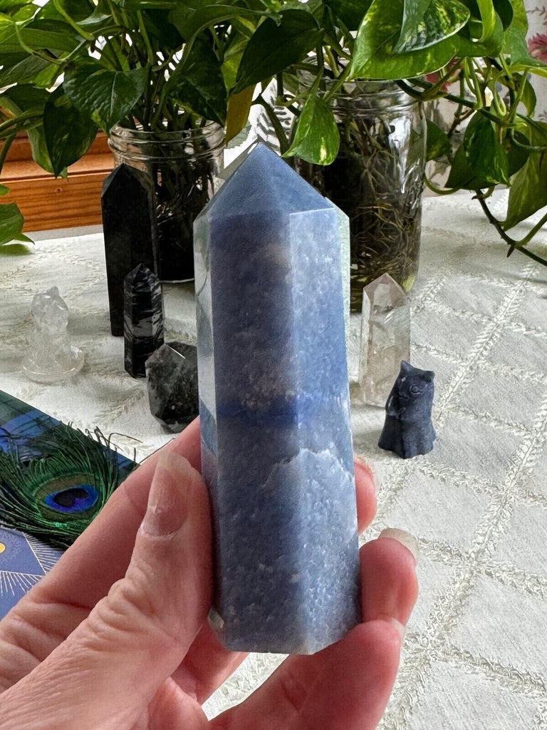 Blue Aventurine Crystal Tower