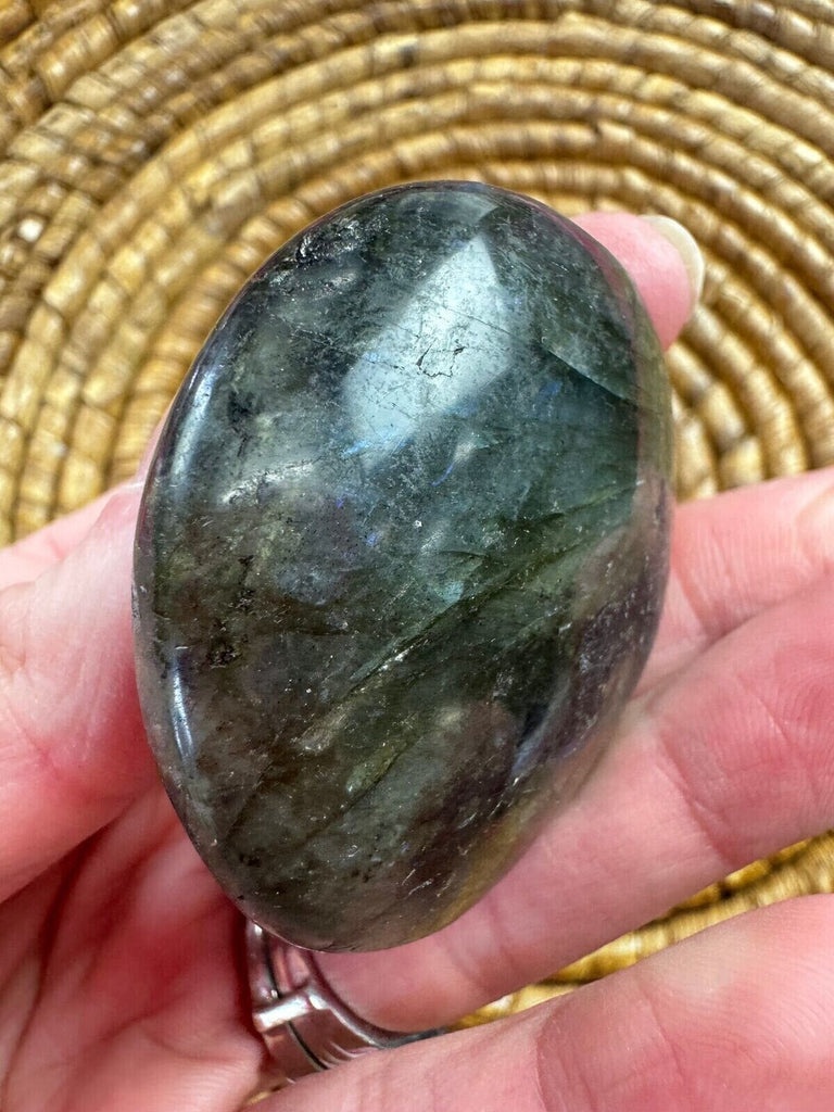 Labradorite Crystal Palm stone