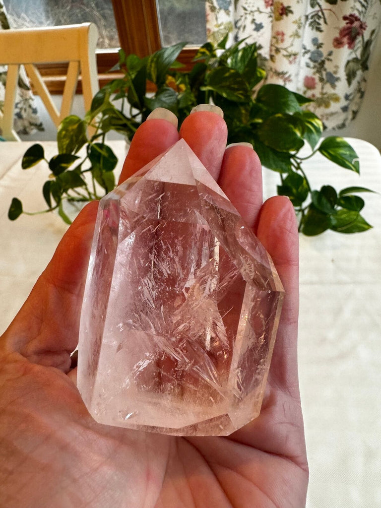 Clear Quartz Crystal Chunky Tower