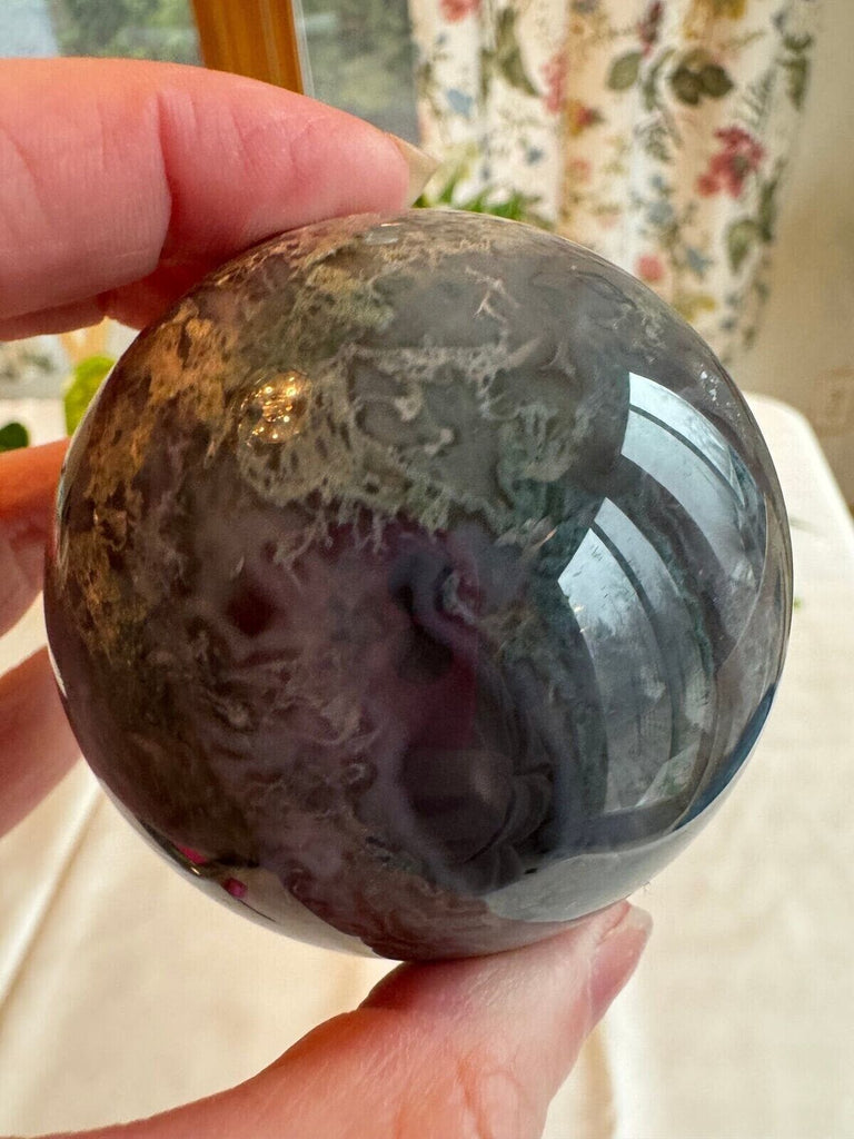 Moss Agate Sphere