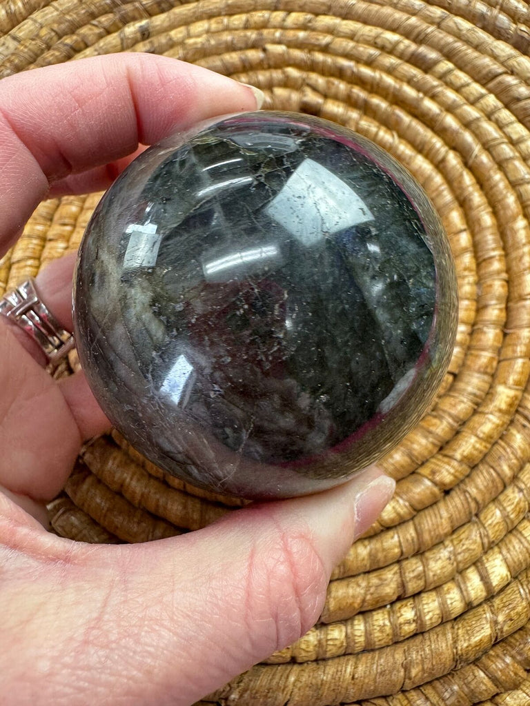 Labradorite Crystal Sphere