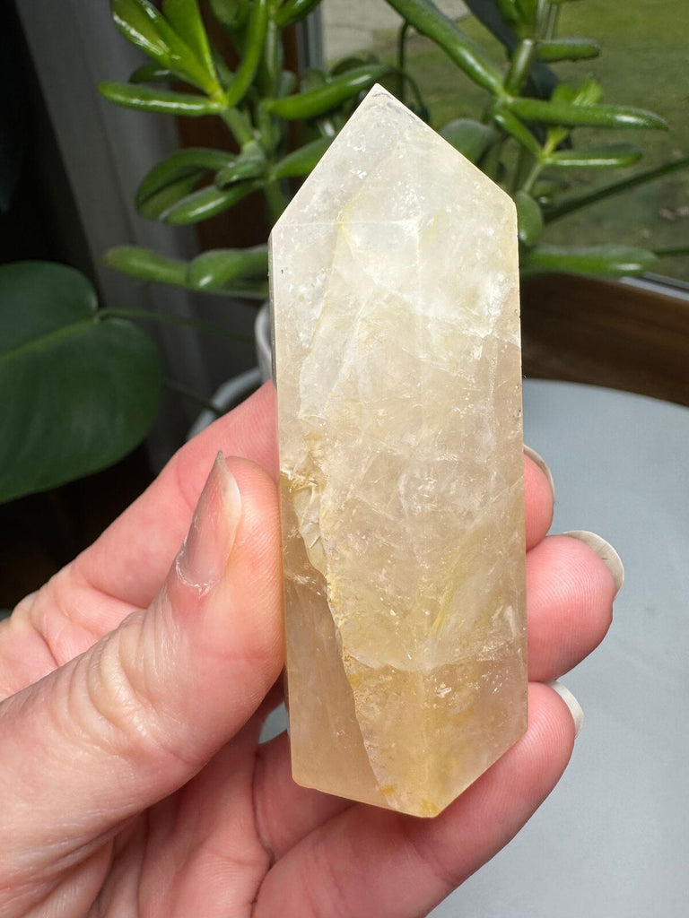 Golden Healer Crystal Tower 2.75"