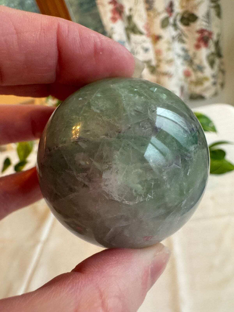 Fluorite Crystal Sphere