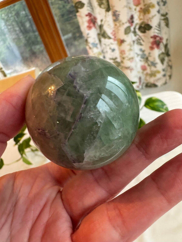 Fluorite Crystal Sphere