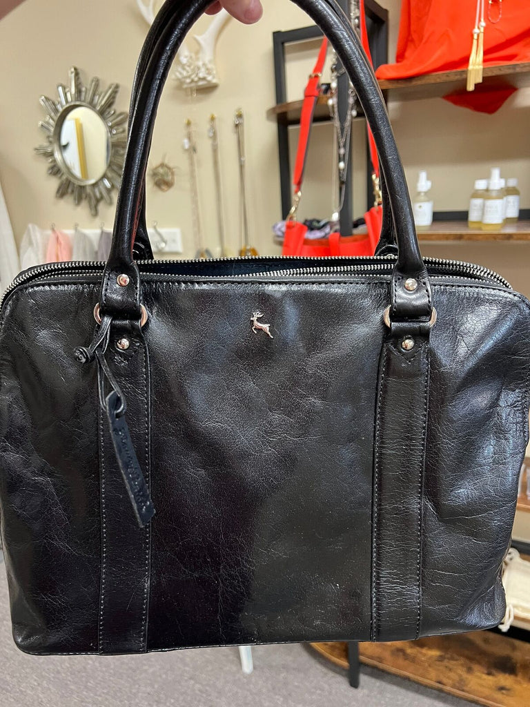 Ashwood London leather work bag