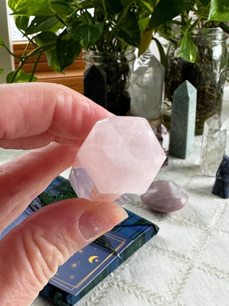 Rose Quartz Crystal tower