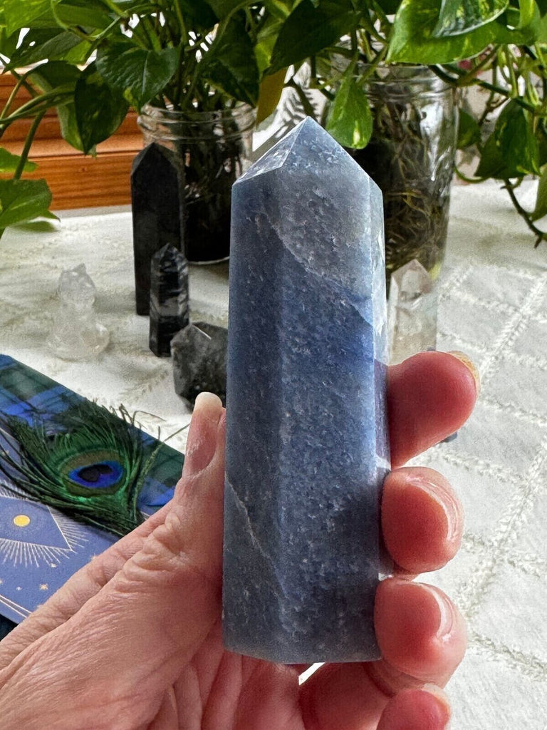 Blue Aventurine Crystal Tower